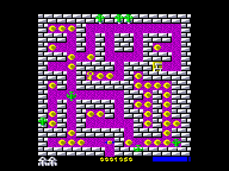 screenshot of the Amstrad CPC game Sabotage by GameBase CPC