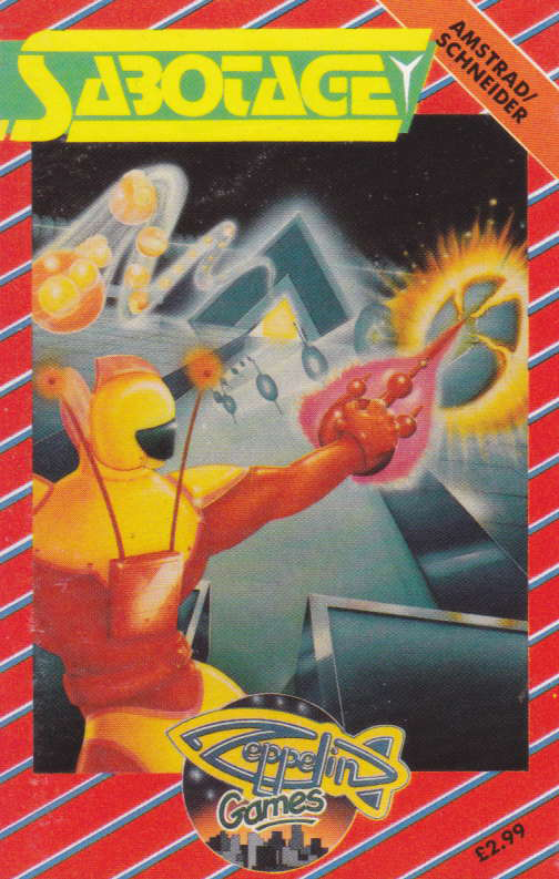 cover of the Amstrad CPC game Sabotage  by GameBase CPC