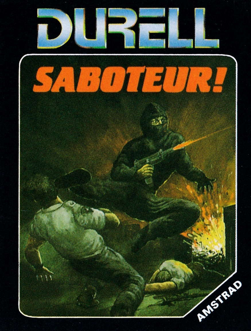 cover of the Amstrad CPC game Saboteur  by GameBase CPC