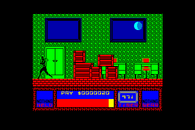 screenshot of the Amstrad CPC game Saboteur II by GameBase CPC