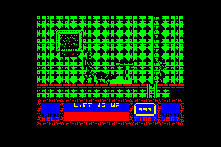 screenshot of the Amstrad CPC game Saboteur II by GameBase CPC