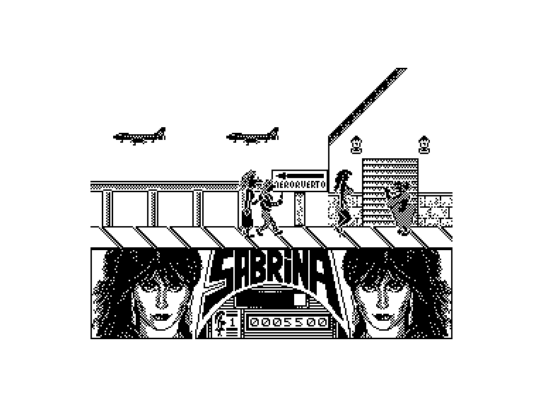 screenshot of the Amstrad CPC game Sabrina by GameBase CPC