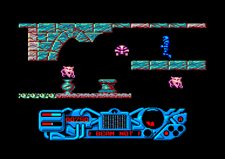 screenshot of the Amstrad CPC game Sacred Armour of Antiriad (the) by GameBase CPC