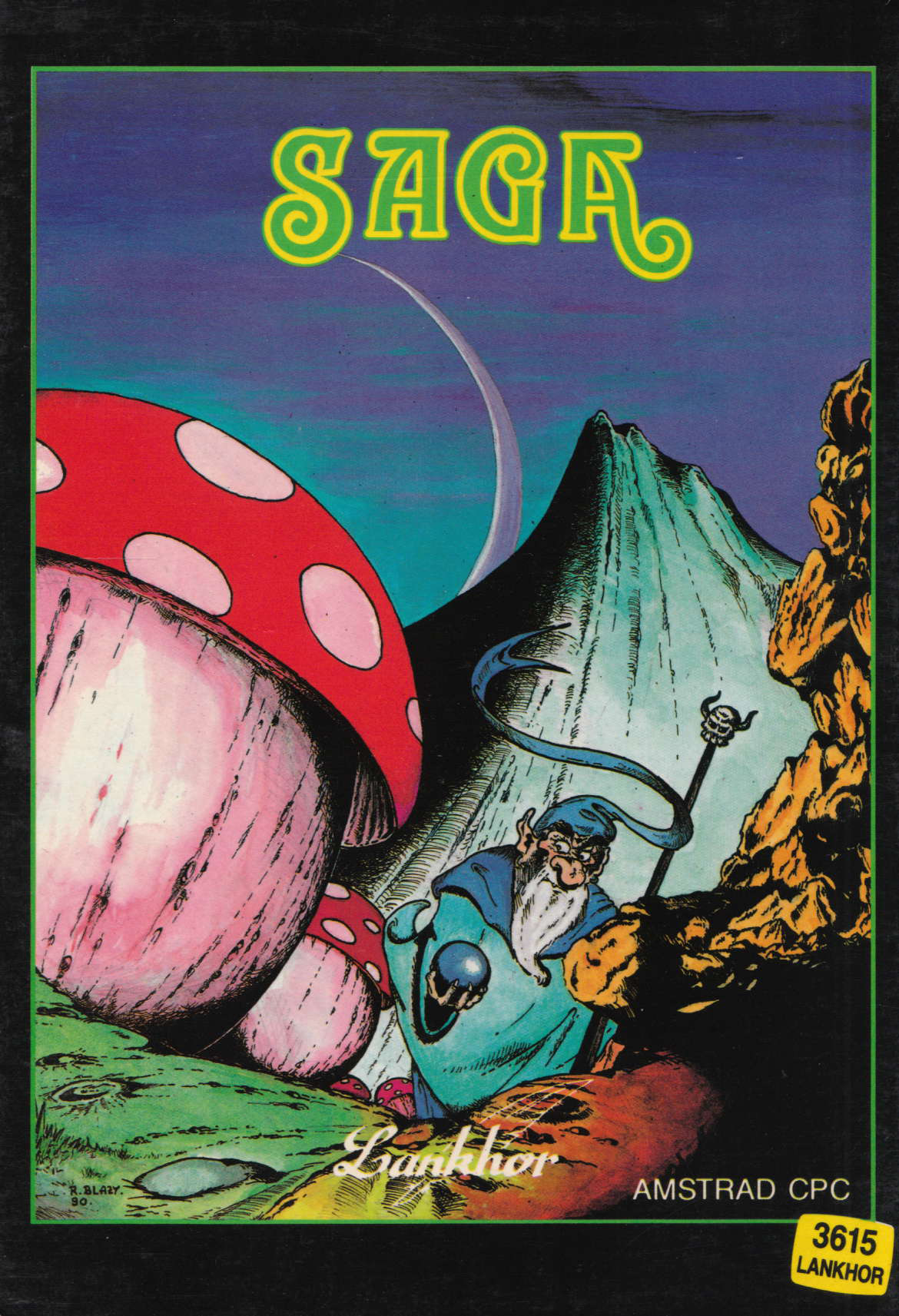 cover of the Amstrad CPC game Saga  by GameBase CPC