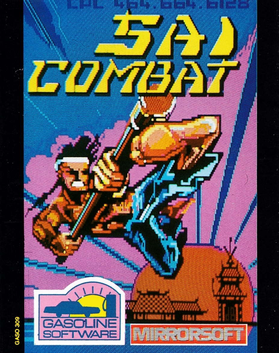 cover of the Amstrad CPC game Sai Combat  by GameBase CPC