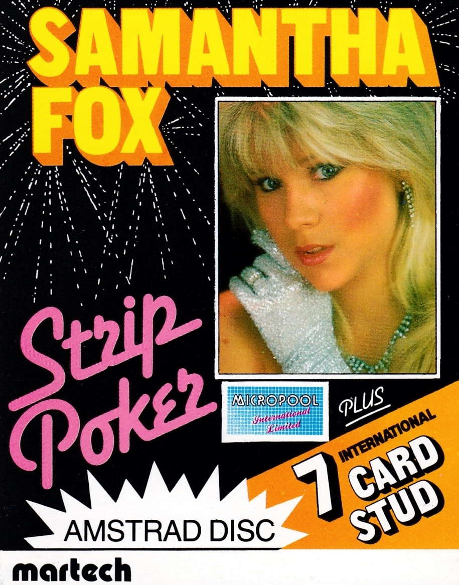 cover of the Amstrad CPC game Samantha Fox Strip Poker  by GameBase CPC