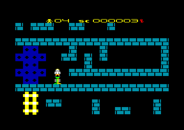 screenshot of the Amstrad CPC game Saracen by GameBase CPC