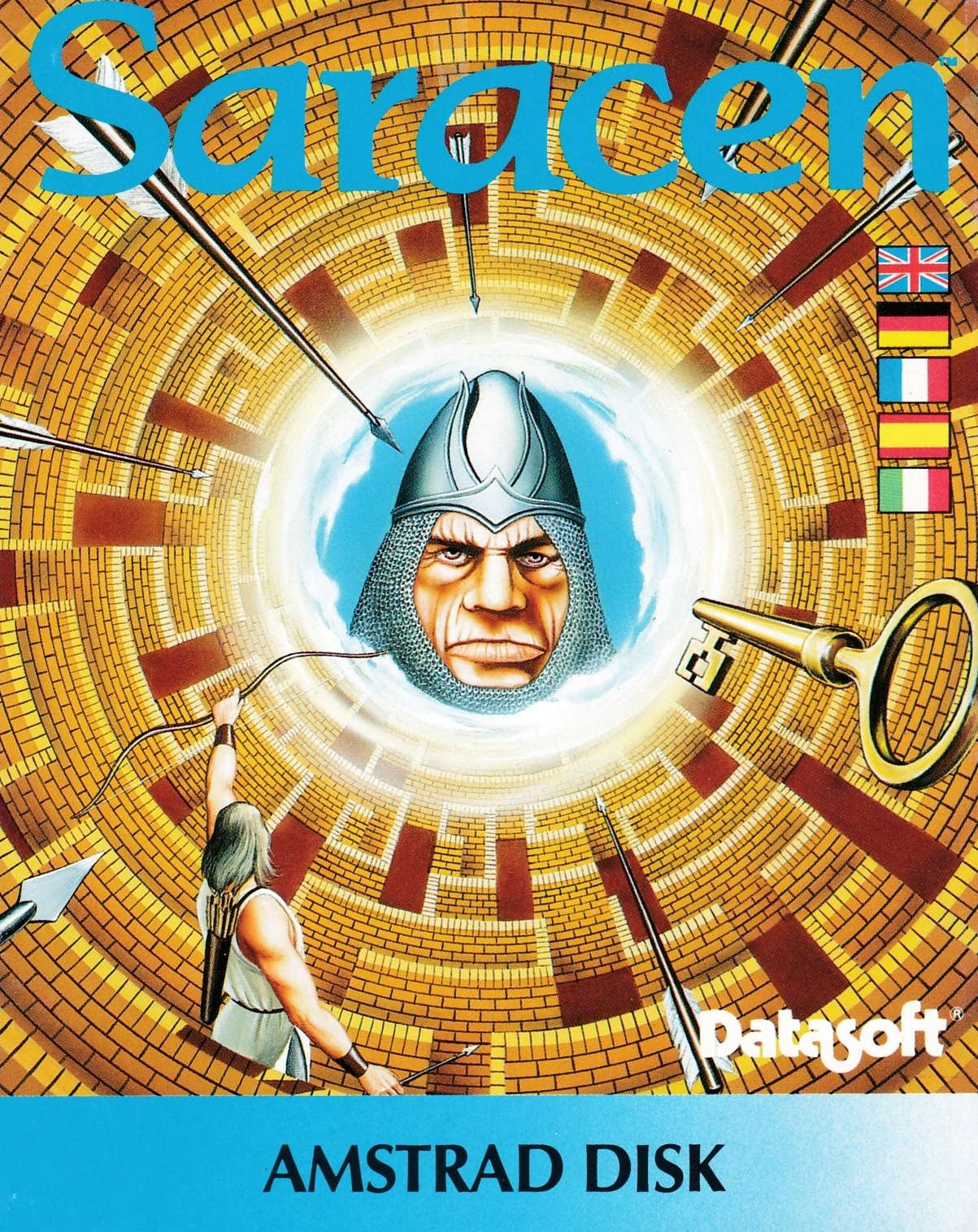 cover of the Amstrad CPC game Saracen  by GameBase CPC