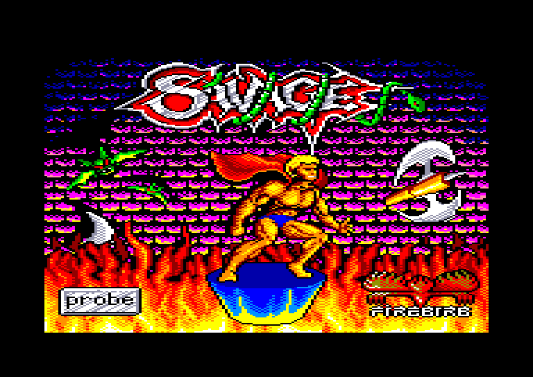 screenshot of the Amstrad CPC game Savage by GameBase CPC