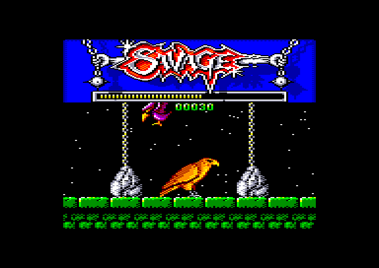 screenshot of the Amstrad CPC game Savage by GameBase CPC