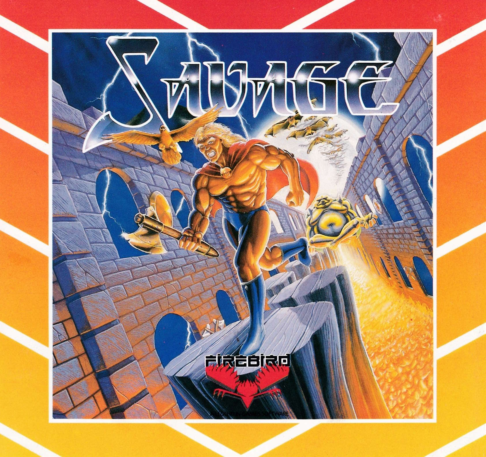 cover of the Amstrad CPC game Savage  by GameBase CPC