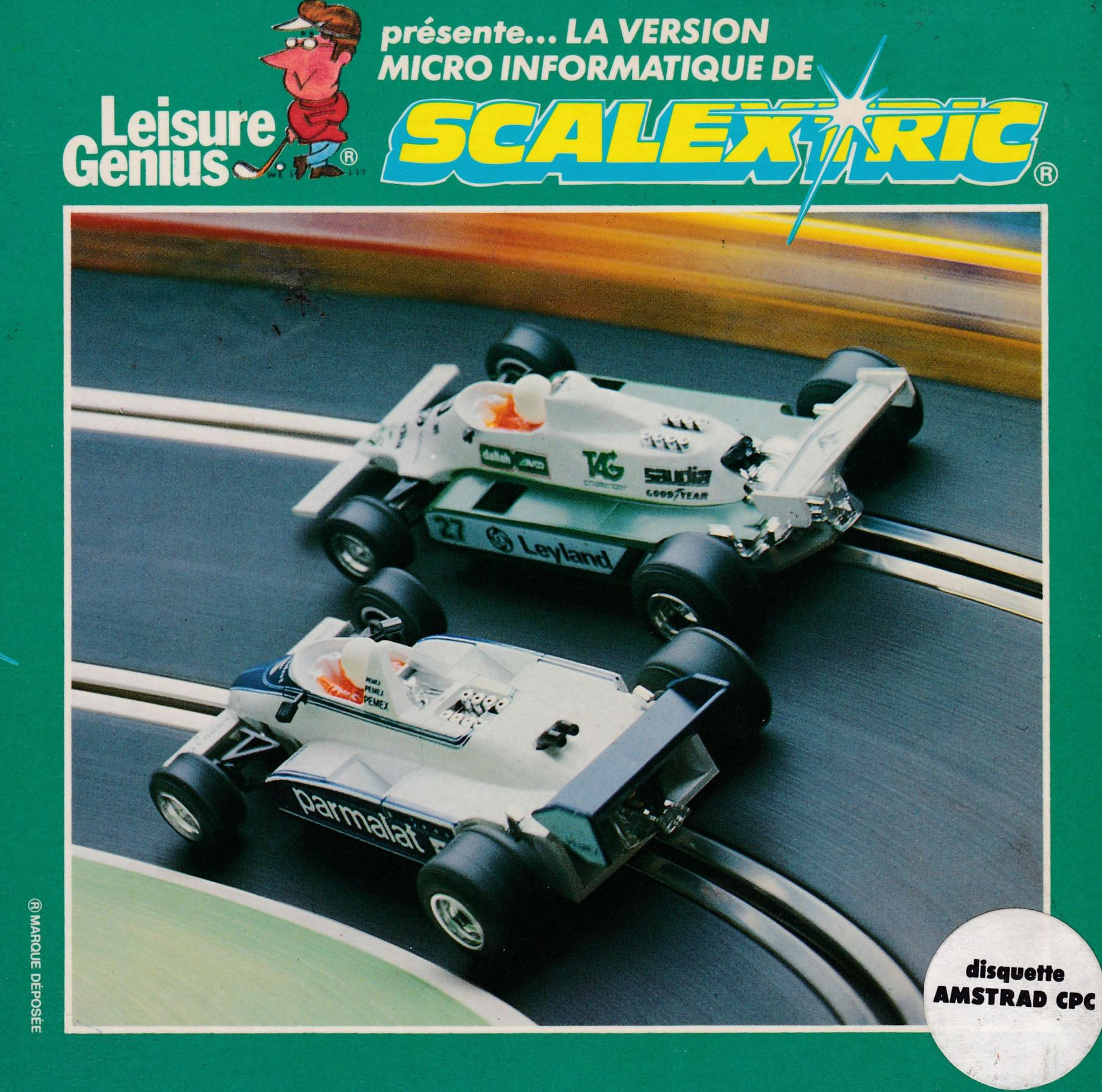 cover of the Amstrad CPC game Scalextric  by GameBase CPC