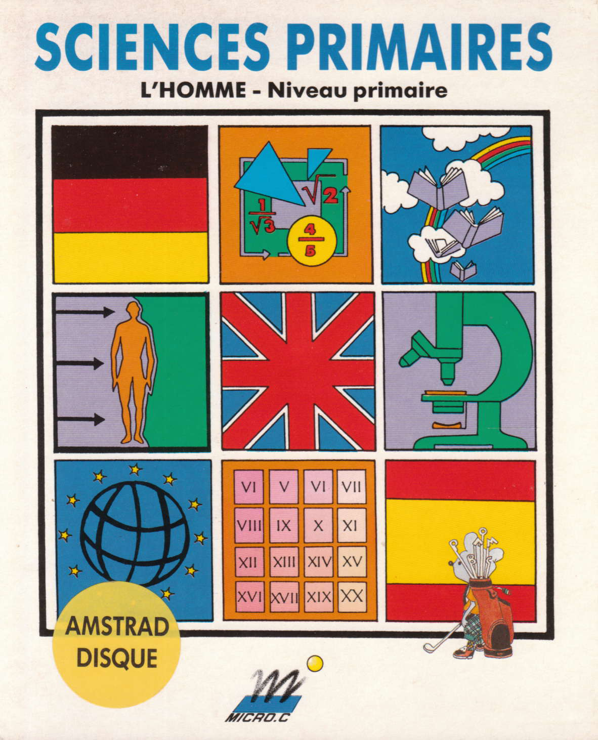 cover of the Amstrad CPC game Sciences Primaires  by GameBase CPC