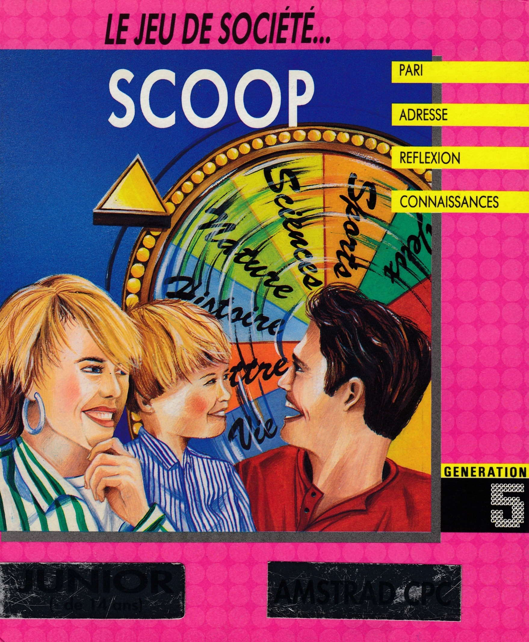 cover of the Amstrad CPC game Scoop - Junior  by GameBase CPC