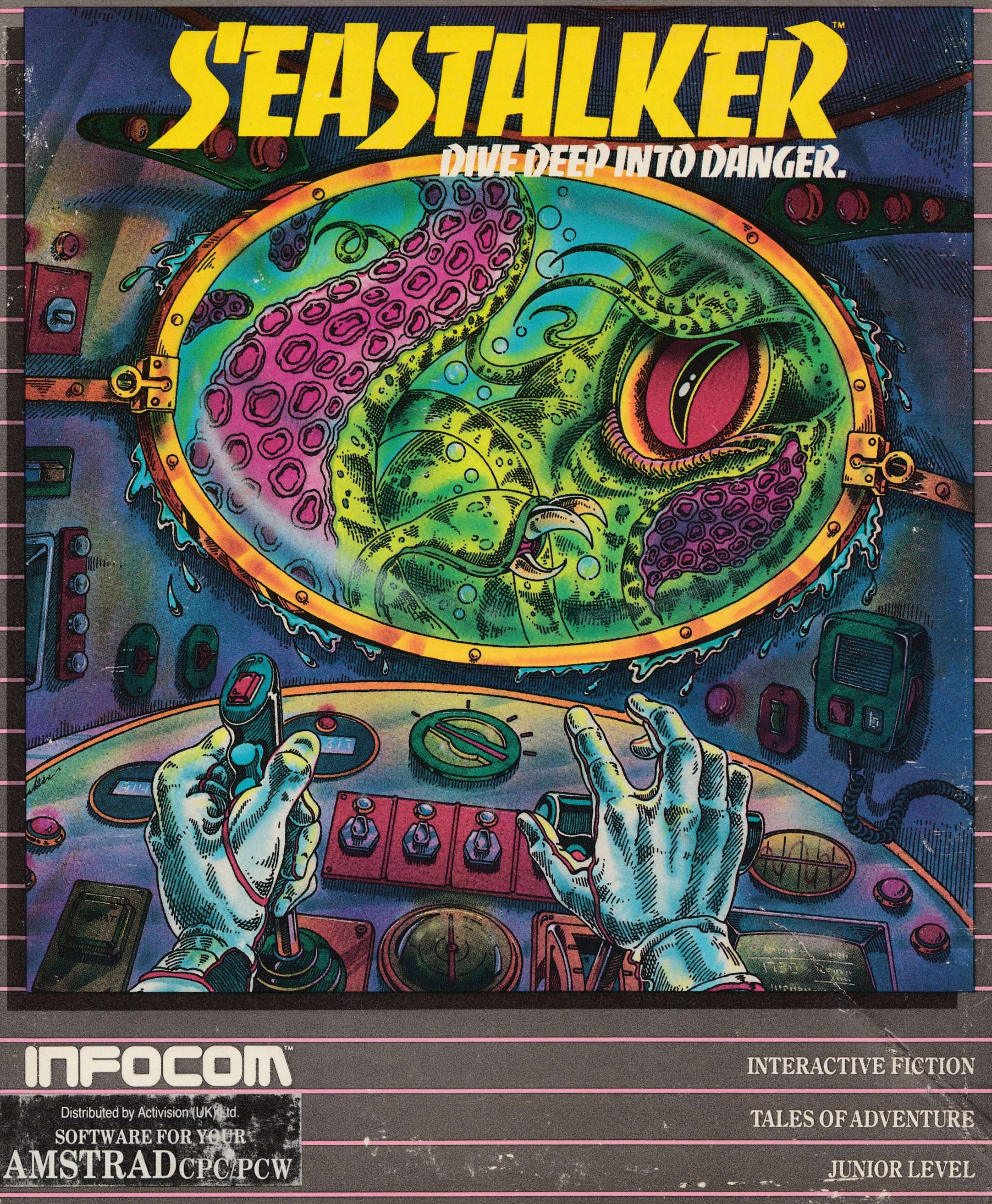 cover of the Amstrad CPC game Seastalker  by GameBase CPC