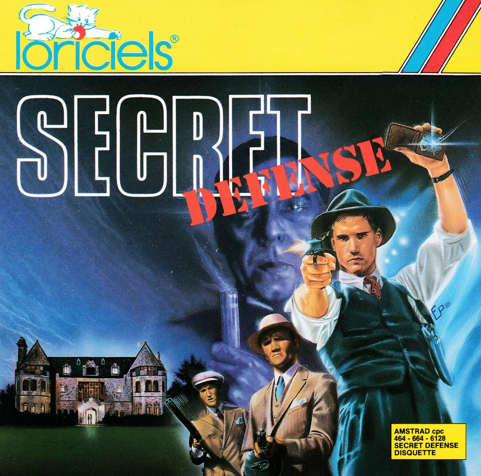 cover of the Amstrad CPC game Secret Defense  by GameBase CPC