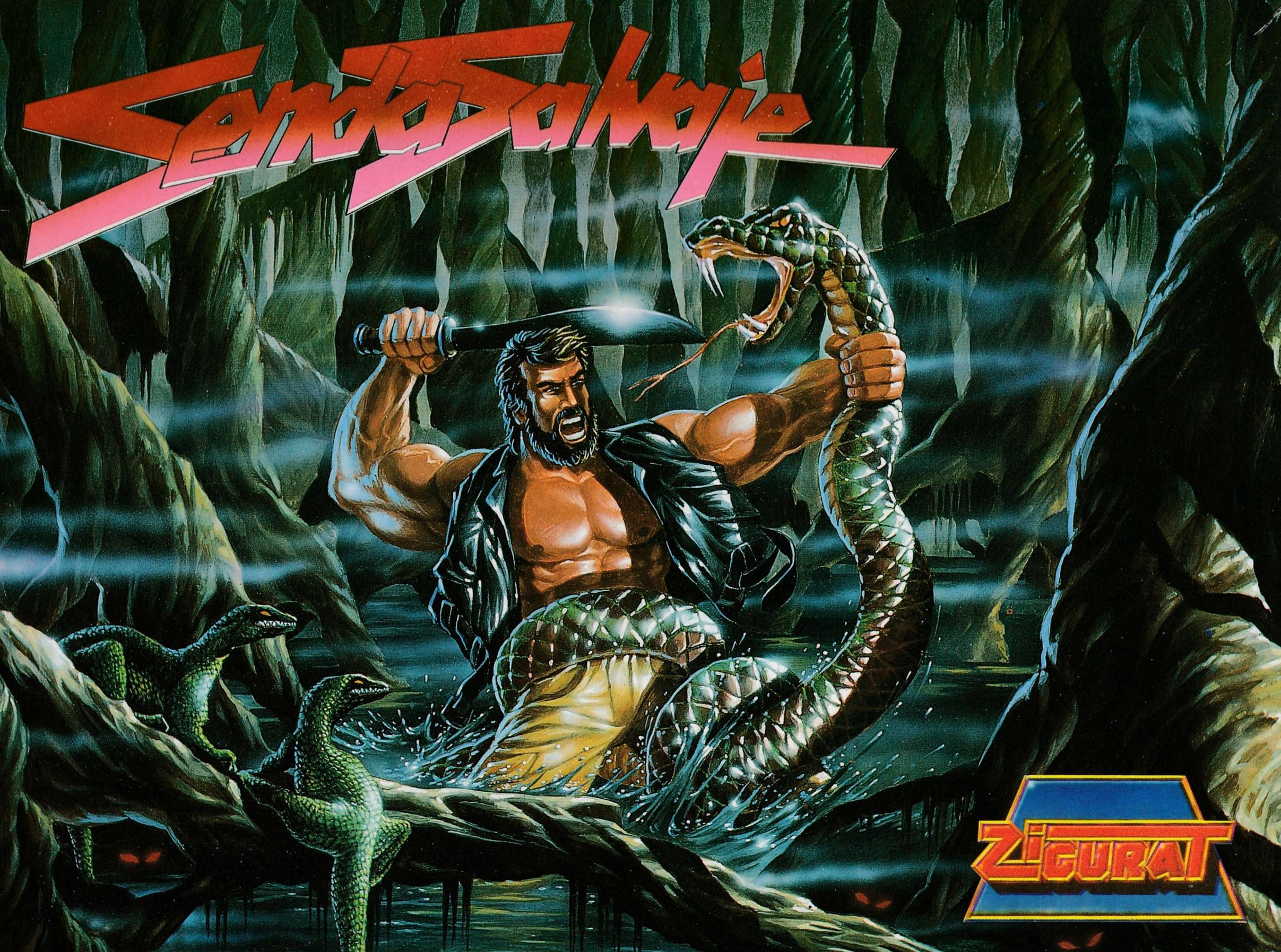 cover of the Amstrad CPC game Senda Salvaje  by GameBase CPC