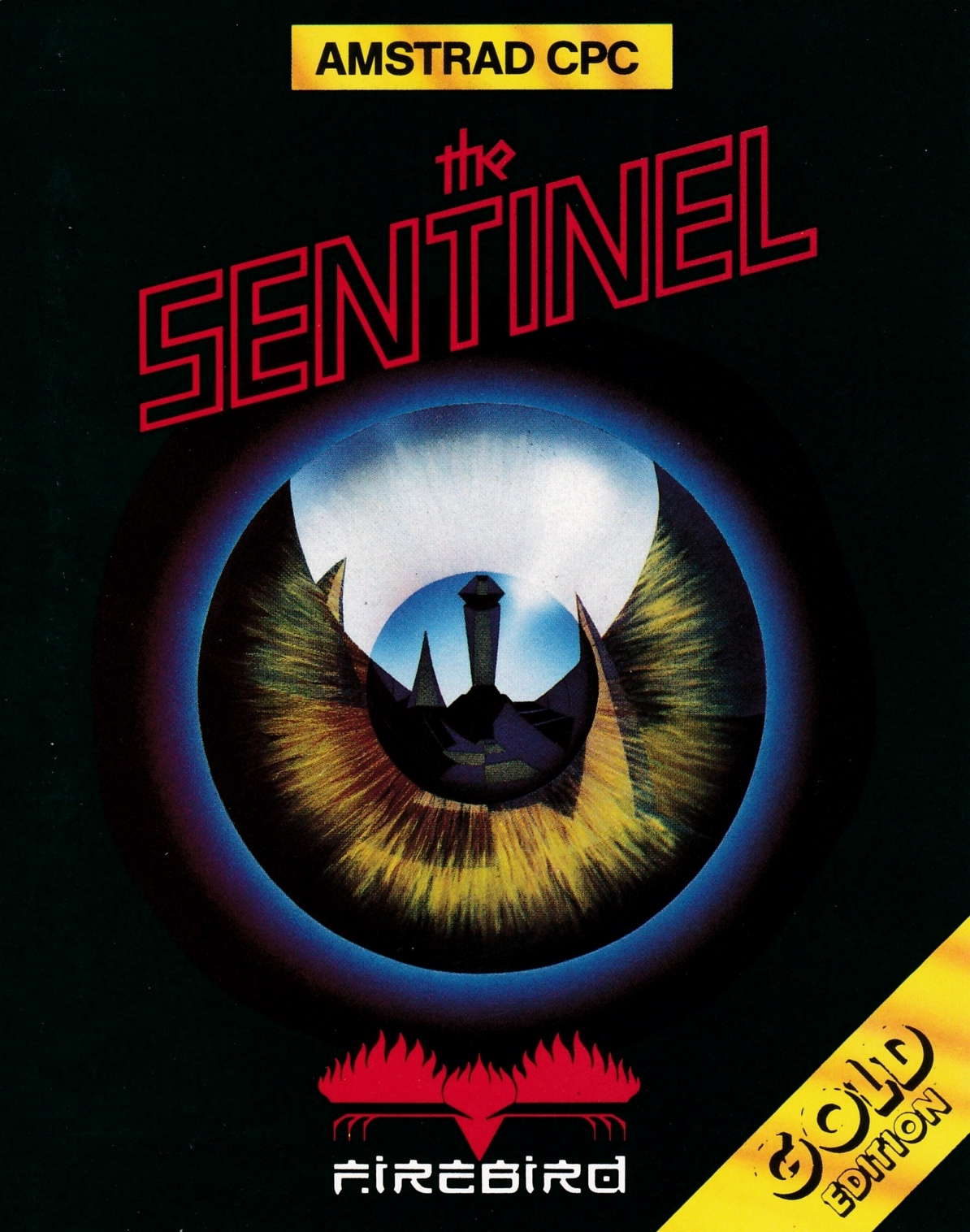 screenshot of the Amstrad CPC game Sentinel (the) by GameBase CPC
