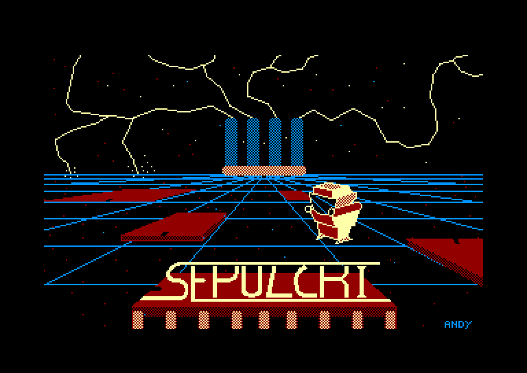 screenshot of the Amstrad CPC game Sepulcri by GameBase CPC