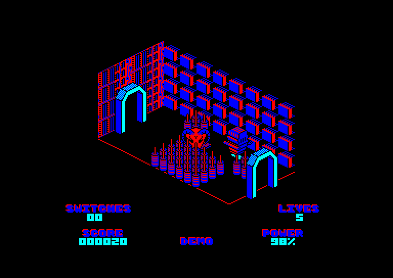 screenshot of the Amstrad CPC game Sepulcri by GameBase CPC
