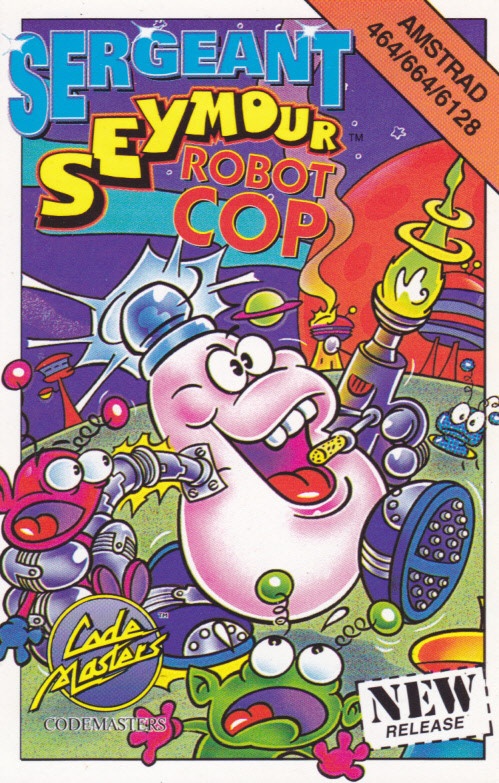 cover of the Amstrad CPC game Sergeant Seymour Robotcop  by GameBase CPC