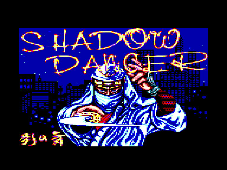 screenshot of the Amstrad CPC game Shadow Dancer by GameBase CPC