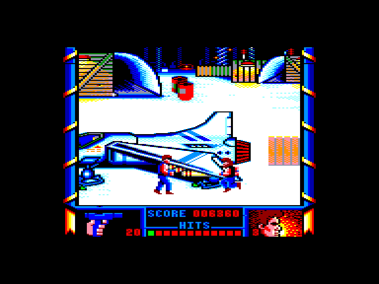 screenshot of the Amstrad CPC game Shanghai warriors by GameBase CPC