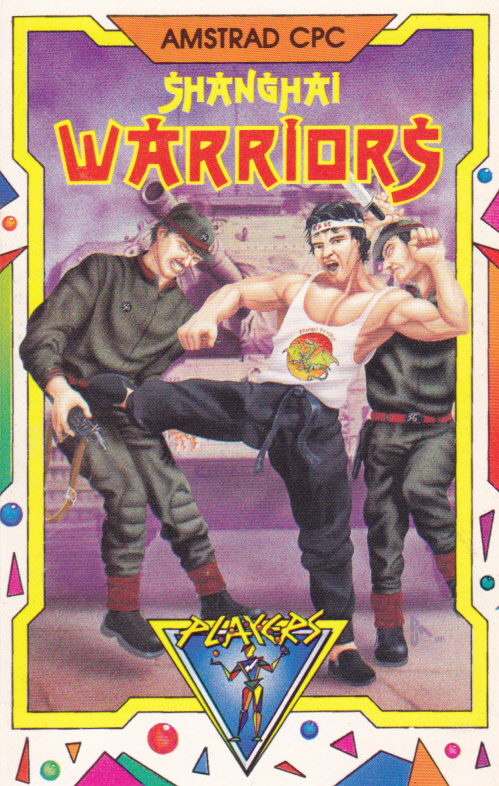 cover of the Amstrad CPC game Shanghai Warriors  by GameBase CPC