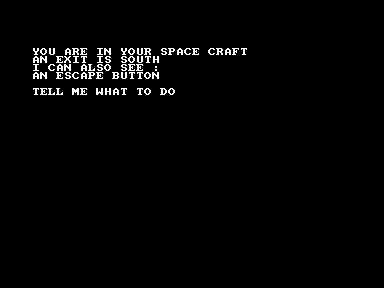 screenshot of the Amstrad CPC game Ship of Doom by GameBase CPC