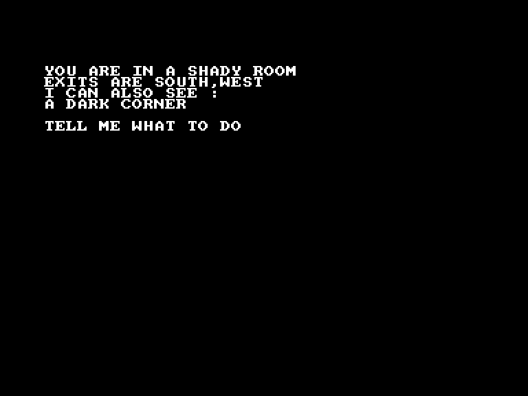 screenshot of the Amstrad CPC game Ship of Doom by GameBase CPC