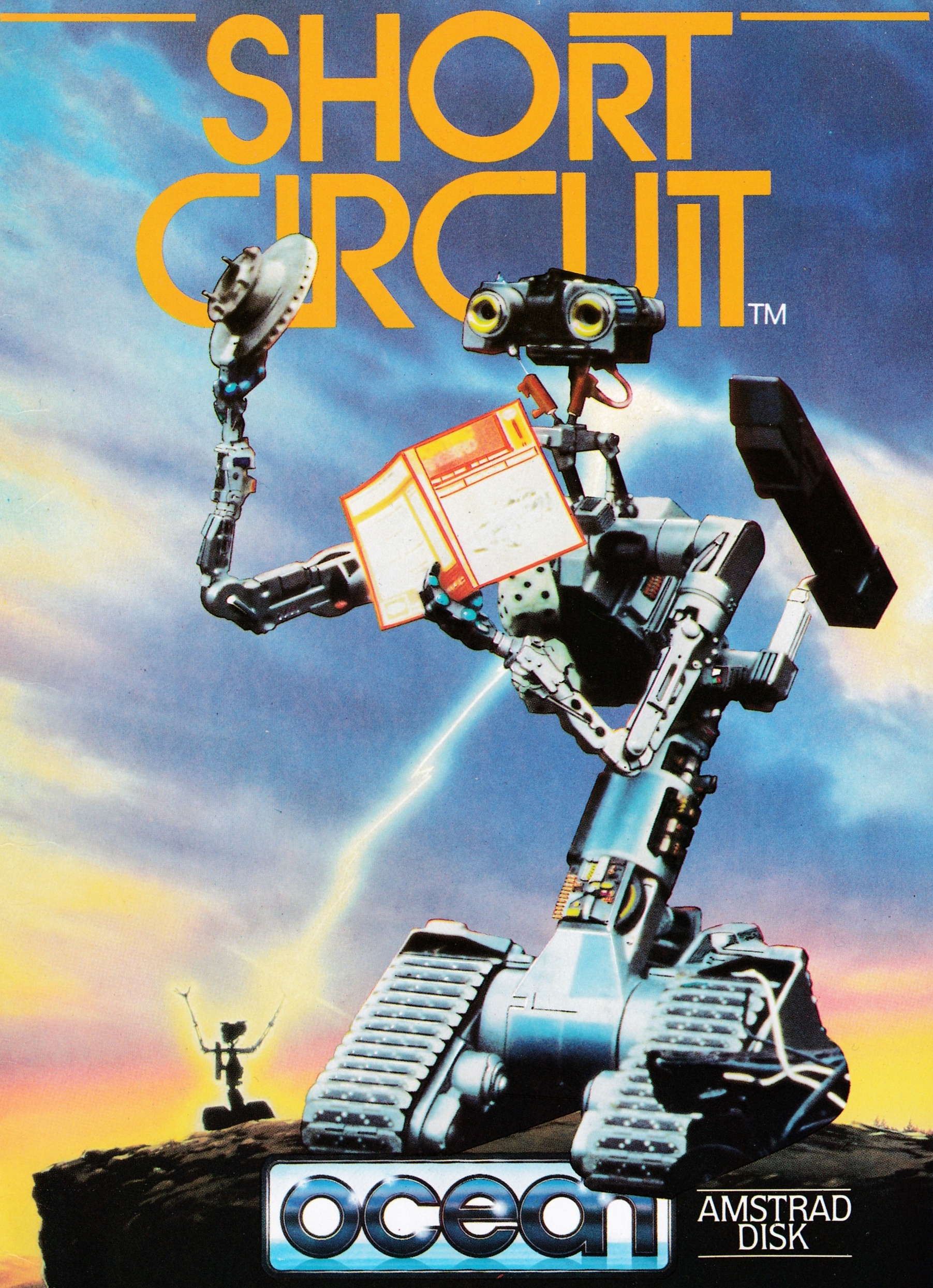 cover of the Amstrad CPC game Short Circuit  by GameBase CPC