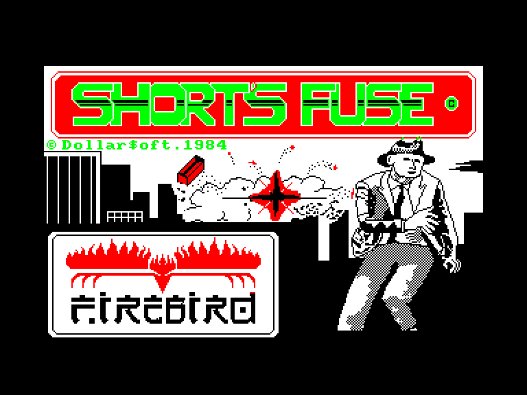 screenshot of the Amstrad CPC game Short's fuse by GameBase CPC