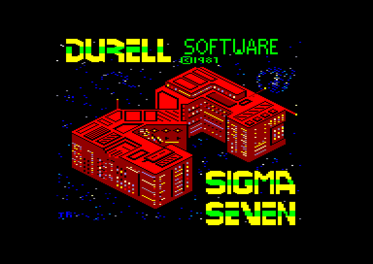 screenshot of the Amstrad CPC game Sigma 7 by GameBase CPC