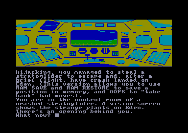 screenshot of the Amstrad CPC game Silicon dreams by GameBase CPC