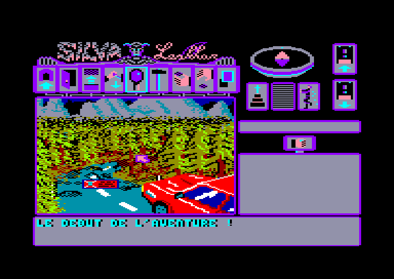 screenshot of the Amstrad CPC game Silva by GameBase CPC