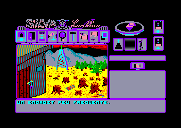 screenshot of the Amstrad CPC game Silva by GameBase CPC