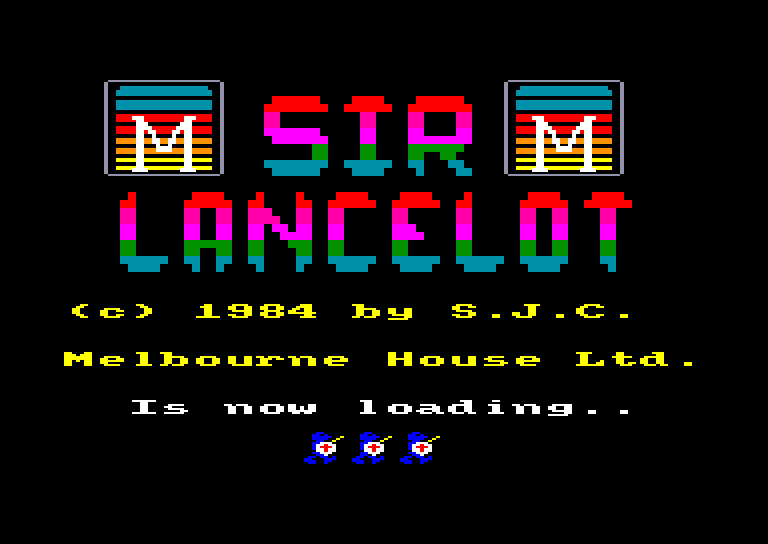 screenshot of the Amstrad CPC game Sir lancelot by GameBase CPC