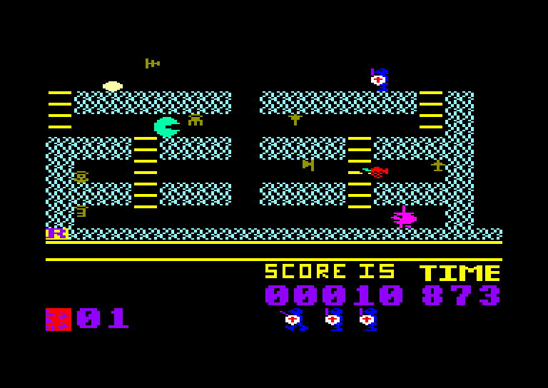 screenshot of the Amstrad CPC game Sir lancelot by GameBase CPC