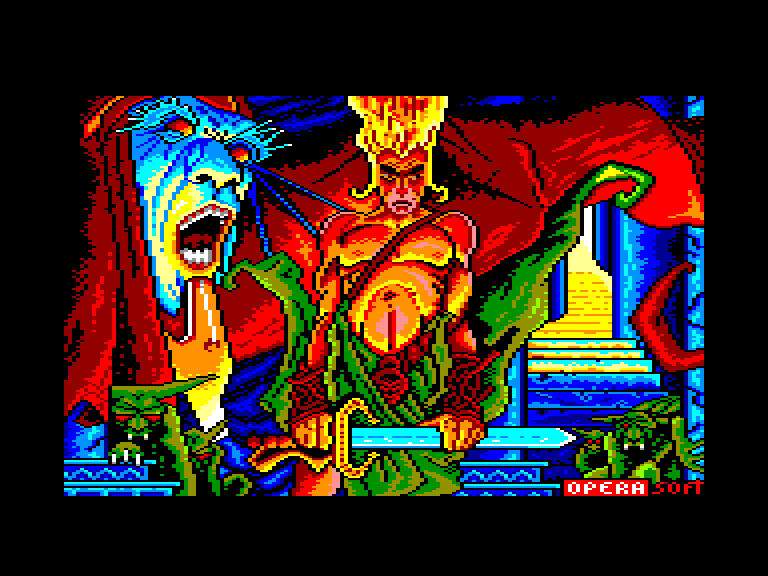 screenshot of the Amstrad CPC game Sirwood by GameBase CPC