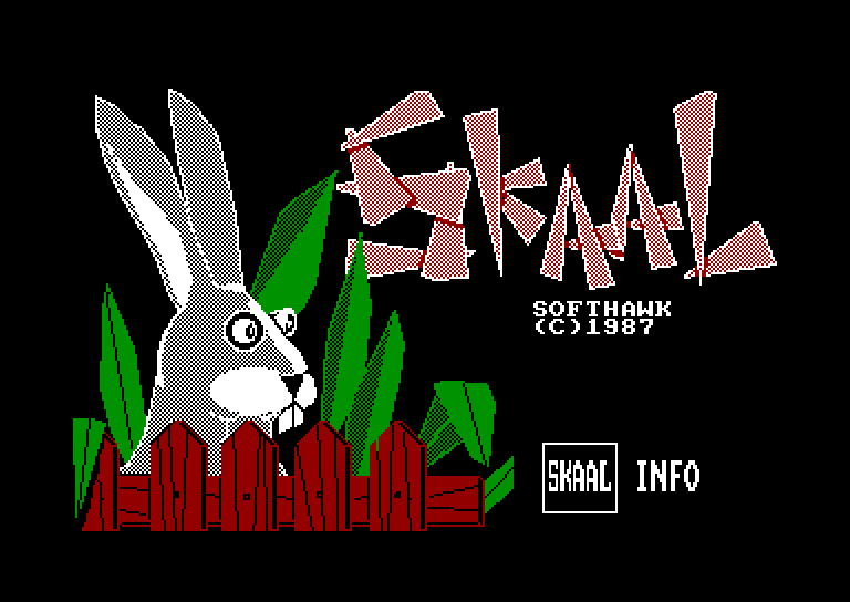 screenshot of the Amstrad CPC game Skaal by GameBase CPC