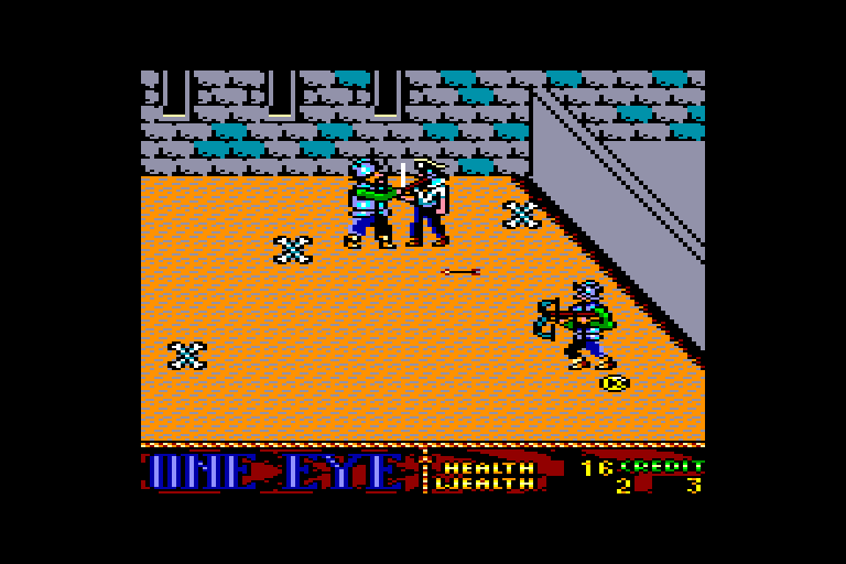 screenshot of the Amstrad CPC game Skull & Crossbones by GameBase CPC