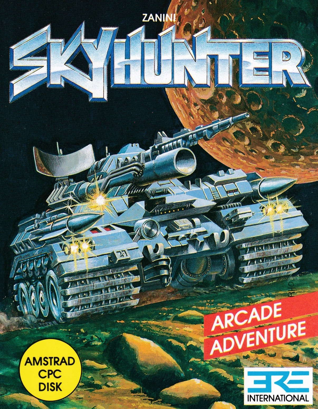 cover of the Amstrad CPC game Sky Hunter  by GameBase CPC