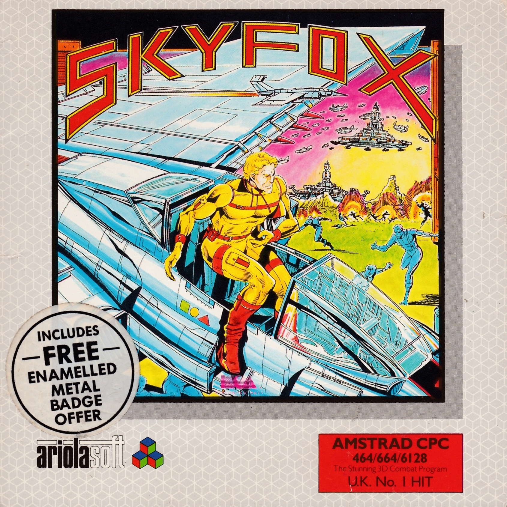 cover of the Amstrad CPC game Skyfox  by GameBase CPC