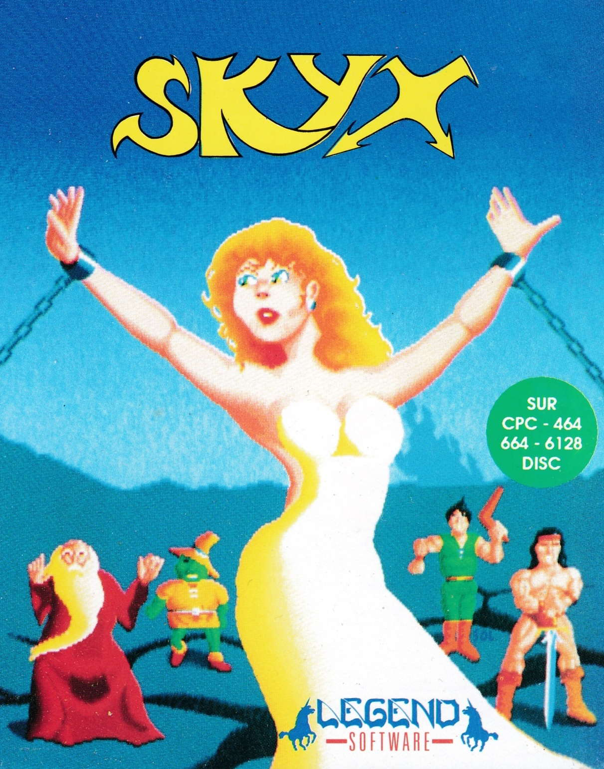 cover of the Amstrad CPC game Skyx  by GameBase CPC