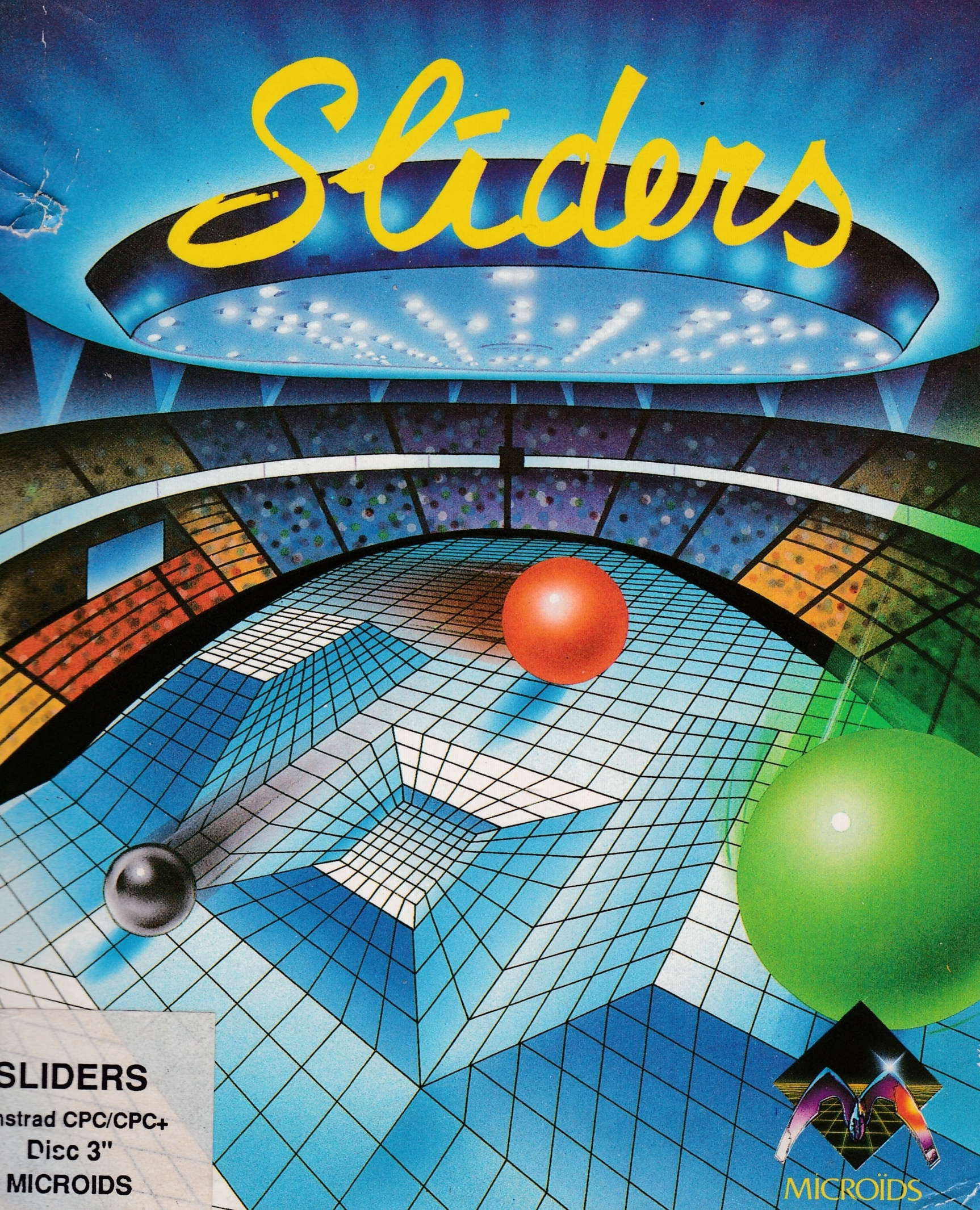 cover of the Amstrad CPC game Sliders  by GameBase CPC