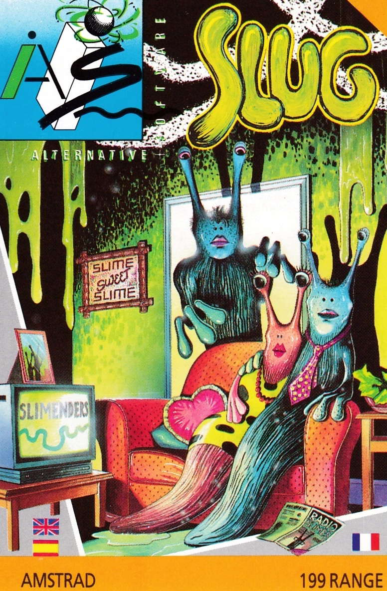 cover of the Amstrad CPC game Slug  by GameBase CPC