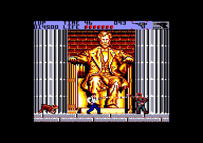 screenshot of the Amstrad CPC game Secret Agent by GameBase CPC