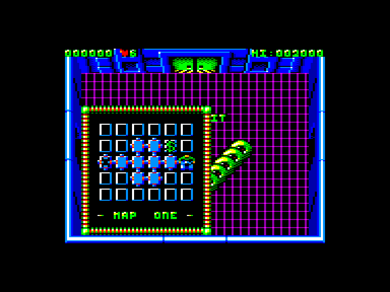 screenshot of the Amstrad CPC game Smash TV by GameBase CPC