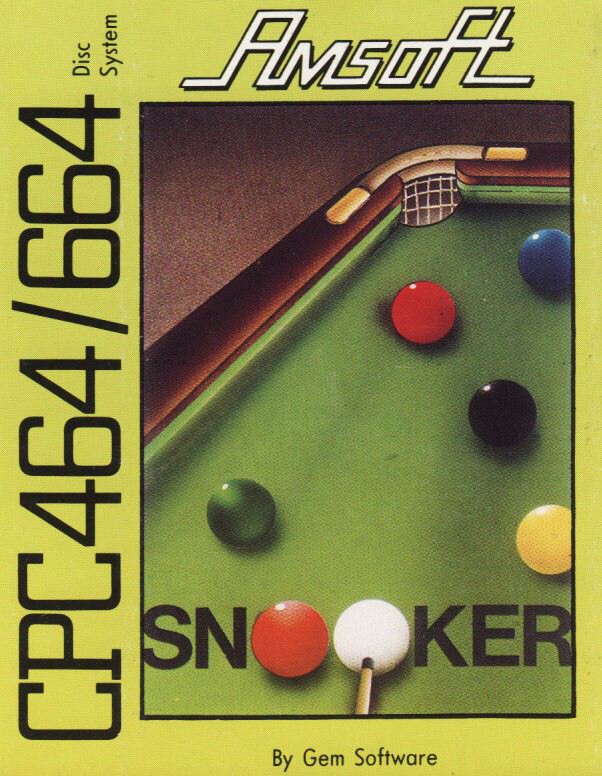 cover of the Amstrad CPC game Snooker  by GameBase CPC