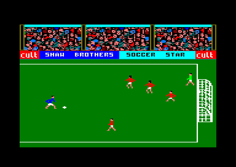 screenshot of the Amstrad CPC game Soccer star by GameBase CPC